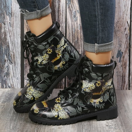 Christmas Women Shoes Color Printing Booties Square Heel Booties Casual Shoes Fashion Soft Sole Ladies Boots Shoes Non Slip Shoes
Christmas Women Shoes Color Printing Booties Square Heel Booties Casual Shoes Fashion Soft Sole Ladies Boots Shoes Non Slip Shoes