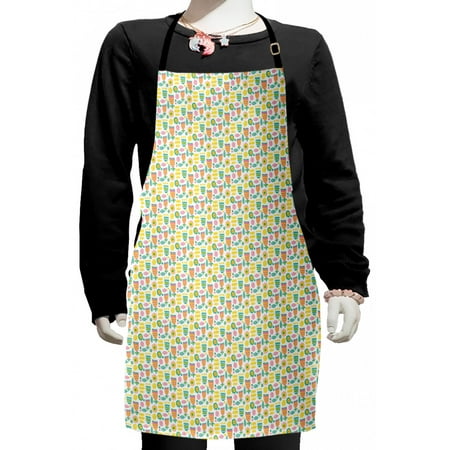 Floral Kids Apron Scandinavian Style Print of Flowers Drawn by Hand Boys Girls Apron Bib with Adjustable Ties for Cooking Baking Painting Multicolor by Ambesonne
Floral Kids Apron Scandinavian Style Print of Flowers Drawn by Hand Boys Girls Apron Bib with Adjustable Ties for Cooking Baking Painting Multicolor by Ambesonne