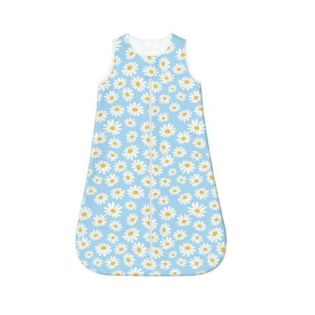 Fotbe Floral Daisy Pattern Sleep Sack - Baby Wearable Blanket with Zipper Extra Soft Cotton Sleeveless Sleeping Bag for Infants-X-Large
Fotbe Floral Daisy Pattern Sleep Sack - Baby Wearable Blanket with Zipper Extra Soft Cotton Sleeveless Sleeping Bag for Infants-X-Large