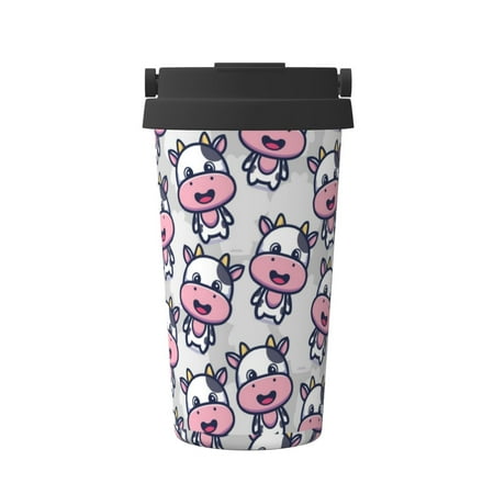 Salouo Baby Cow Print Coffee Travel Mug Spill Proof with Lid-Stainless Steel Vacuum Insulated Tumbler - Thermos Cup for Keep Hot/Ice Coffee Tea and Beer
Salouo Baby Cow Print Coffee Travel Mug Spill Proof with Lid-Stainless Steel Vacuum Insulated Tumbler - Thermos Cup for Keep Hot/Ice Coffee Tea and Beer