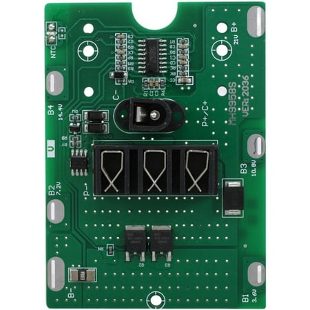 2 Pcs BMS 5S 20A 18V 21V - Electric Tools Battery Power Bank Charge Board NTC Temperature Protection DC Connector
2 Pcs BMS 5S 20A 18V 21V - Electric Tools Battery Power Bank Charge Board NTC Temperature Protection DC Connector