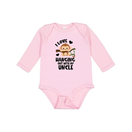 Inktastic Monkey I Love Hanging out with My Uncle Gift Baby Boy or Baby Girl Long Sleeve Bodysuit
Inktastic Monkey I Love Hanging out with My Uncle Gift Baby Boy or Baby Girl Long Sleeve Bodysuit