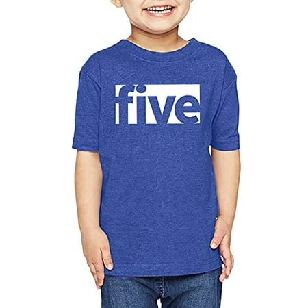 7 ate 9 Apparel Unisex Kids Five Birthday Shirt for Boys 5 Birthday Shirth Bday Fifth Shirt Royal Blue Shirt
7 ate 9 Apparel Unisex Kids Five Birthday Shirt for Boys 5 Birthday Shirth Bday Fifth Shirt Royal Blue Shirt