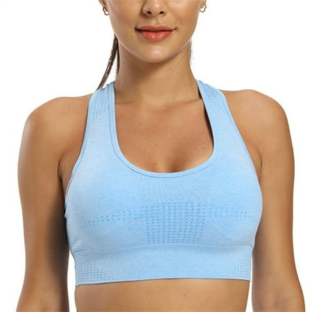 Women Seamless Sport Bra Push Up Yoga Workout Bras Gym Sportswear Fitness Top S Blue
Women Seamless Sport Bra Push Up Yoga Workout Bras Gym Sportswear Fitness Top S Blue