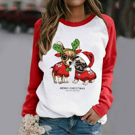 jsaierl Graphic Sweatshirts for Women Christmas Printed Sweatshirt Round Neck Long Sleeve Workout Tops for Women Lightweight Sweatshirts for Party
jsaierl Graphic Sweatshirts for Women Christmas Printed Sweatshirt Round Neck Long Sleeve Workout Tops for Women Lightweight Sweatshirts for Party