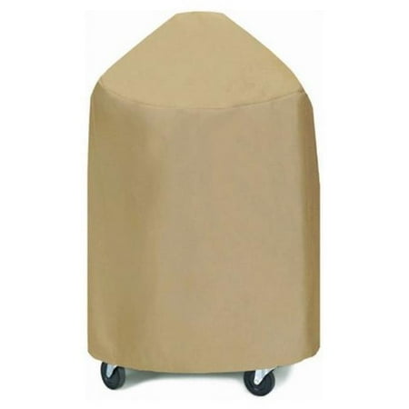 Large 29 in. Round Grill-Smoker Cover - Khaki