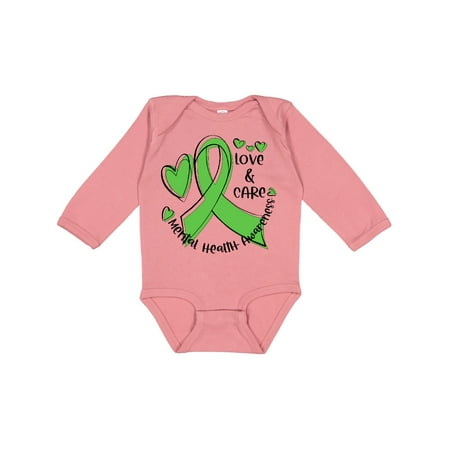 Inktastic Love and Care Mental Health Awareness Green Ribbon Gift Baby Boy or Baby Girl Long Sleeve Bodysuit
Inktastic Love and Care Mental Health Awareness Green Ribbon Gift Baby Boy or Baby Girl Long Sleeve Bodysuit