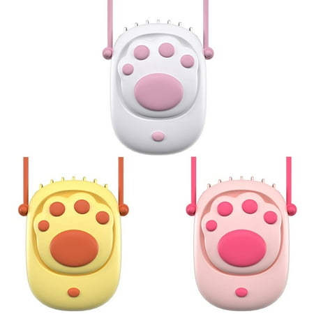 Portable Neck Fan Mini Hanging Neck Fan with Adjustable Lanyard and Bracket USB Rechargeable Hands Free 3 Wind Speed Personal Fan
Portable Neck Fan Mini Hanging Neck Fan with Adjustable Lanyard and Bracket USB Rechargeable Hands Free 3 Wind Speed Personal Fan