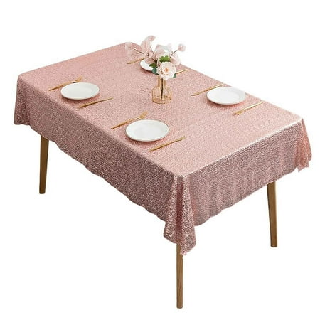 Tablecloths For Rectangle Tables Solid Color Sequin Tablecloth Rectangle Tablecloth Sparkle Table Cloth For Birthday Party Holiday Banquet Decoration-Rose Gold-47x70.8inch
Tablecloths For Rectangle Tables Solid Color Sequin Tablecloth Rectangle Tablecloth Sparkle Table Cloth For Birthday Party Holiday Banquet Decoration-Rose Gold-47x70.8inch
