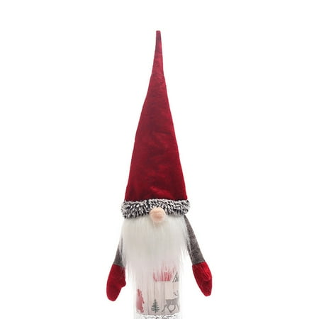 Wesracia Christmas Red Wine Bottle Cap Knit Hat Forest Old Man Christmas Wine Bottle Cover Christmas Wine Bottle Bag For Christmas Party Decoration
Wesracia Christmas Red Wine Bottle Cap Knit Hat Forest Old Man Christmas Wine Bottle Cover Christmas Wine Bottle Bag For Christmas Party Decoration