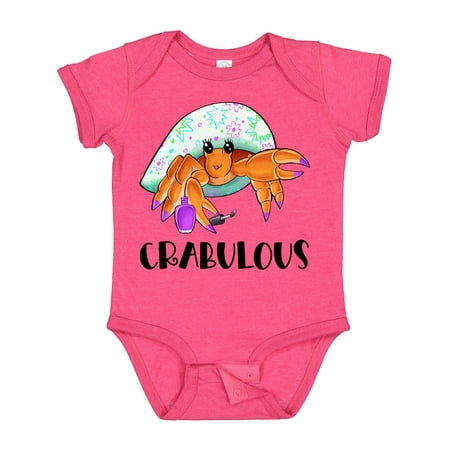 Inktastic Crabulous Cute Hermit Crab with Purple Nail Polish Gift Baby Boy or Baby Girl Bodysuit
Inktastic Crabulous Cute Hermit Crab with Purple Nail Polish Gift Baby Boy or Baby Girl Bodysuit