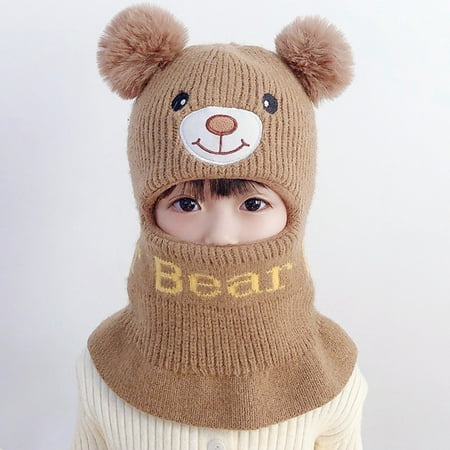 ZMHEGW Hats Toddler Girl Boy Baby Crochet Knit Ear Protection Hairball Bear Scarf Integrated Set Bomber S Outdoor Wear Caps
ZMHEGW Hats Toddler Girl Boy Baby Crochet Knit Ear Protection Hairball Bear Scarf Integrated Set Bomber S Outdoor Wear Caps