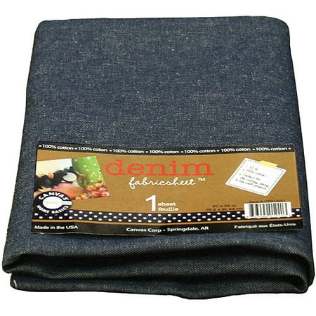 Packaged Fabric 30 Inch X 36 Inch 1/Pkg-Denim