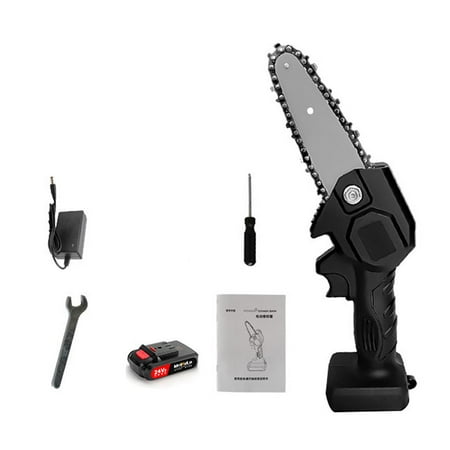 Mini Electric Saw Handheld Chain Saw Electric Cutting Saw Comes with Battery Adapter and Screwdriver
Mini Electric Saw Handheld Chain Saw Electric Cutting Saw Comes with Battery Adapter and Screwdriver