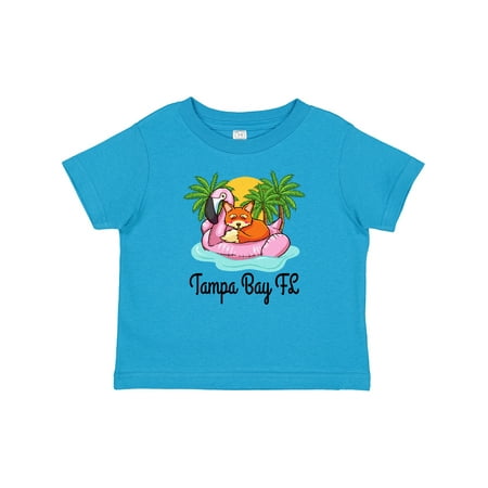 Inktastic Tampa Bay Florida Flamingo Gift Baby Girl T-Shirt