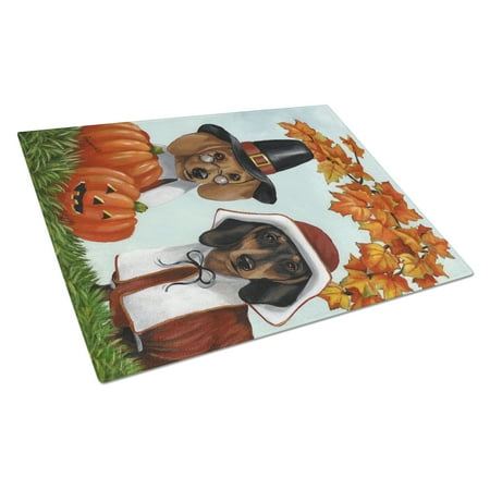 Carolines Treasures PPP3087LCB Dachshund Thanksgiving Pilgrims Glass Cutting Board Large 12H x 16W multicolor
Carolines Treasures PPP3087LCB Dachshund Thanksgiving Pilgrims Glass Cutting Board Large 12H x 16W multicolor