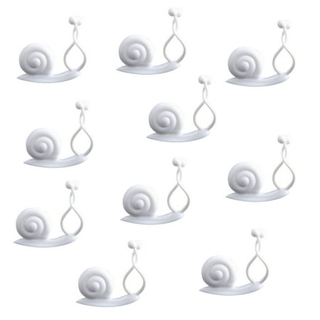 Vine Wall Fixing Device 10pcs Set Gardening Tools Supplies 3 Colors 10PCS ABS Material Snails Sticky Hook Plant Support
Vine Wall Fixing Device 10pcs Set Gardening Tools Supplies 3 Colors 10PCS ABS Material Snails Sticky Hook Plant Support