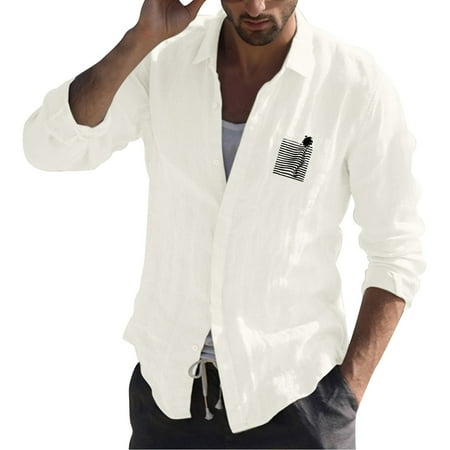 ZIZOCWA Short Sleeve Plaid Shirts Men S Casual Button Shirts Mens Fashion Casual Simple Cotton And Linen Small Print Lapel T Shirt Long Sleeve Shirt Top Under Scrub Men Long Sleeve Shirts
ZIZOCWA Short Sleeve Plaid Shirts Men S Casual Button Shirts Mens Fashion Casual Simple Cotton And Linen Small Print Lapel T Shirt Long Sleeve Shirt Top Under Scrub Men Long Sleeve Shirts