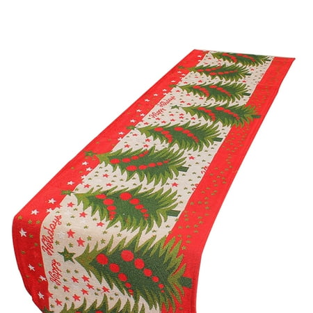 MQing Table Runner with Tassels Washable Anti-shrink Wear-resistant Heat Insulation Anti-fade Christmas Festival Decor Table Cloth for Dining Table
MQing Table Runner with Tassels Washable Anti-shrink Wear-resistant Heat Insulation Anti-fade Christmas Festival Decor Table Cloth for Dining Table