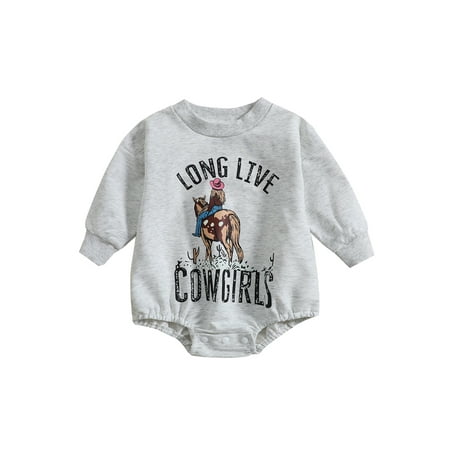 Meihuida Infant Baby Spring Jumpsuit Long Sleeves Round Neck Cow Letter Print Romper 3-24 Months
Meihuida Infant Baby Spring Jumpsuit Long Sleeves Round Neck Cow Letter Print Romper 3-24 Months