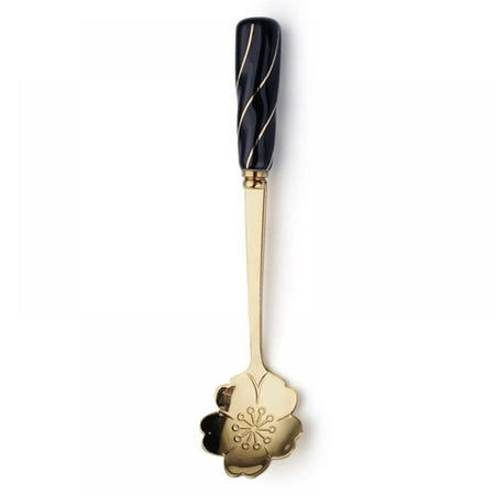 1PCS Japanese Style Stainless Steel Spoon Coffee Milk Stirring Spoon With Ceramic Handle Gold-plated Dessert Spoon Tableware
1PCS Japanese Style Stainless Steel Spoon Coffee Milk Stirring Spoon With Ceramic Handle Gold-plated Dessert Spoon Tableware