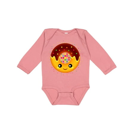 Inktastic Donut Lover Gift Gift Baby Boy or Baby Girl Long Sleeve Bodysuit