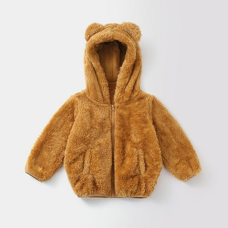 ZKCCNUK Boys Winter Coats for Toddler Baby Girls Girls Solid Color Plush Cute Bear Ears Winter Hoodie Coat Jacket Christmas Gifts for Family
ZKCCNUK Boys Winter Coats for Toddler Baby Girls Girls Solid Color Plush Cute Bear Ears Winter Hoodie Coat Jacket Christmas Gifts for Family