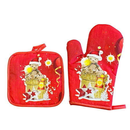 Apmemiss Christmas Ornaments Insulation Gloves Oven Baking High Temperature And Anti-Scald Gloves Christmas Decorations Clearance
Apmemiss Christmas Ornaments Insulation Gloves Oven Baking High Temperature And Anti-Scald Gloves Christmas Decorations Clearance