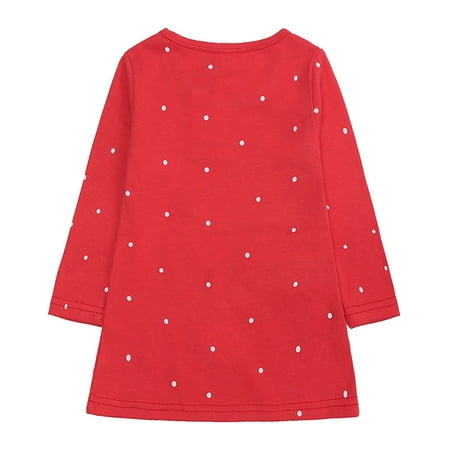 DNDKILG Infant Baby Toddler Child Children Kids Fall Winter Dresses for Girls Long Sleeve Sundress Christmas Dress Red 9M-5Y
DNDKILG Infant Baby Toddler Child Children Kids Fall Winter Dresses for Girls Long Sleeve Sundress Christmas Dress Red 9M-5Y