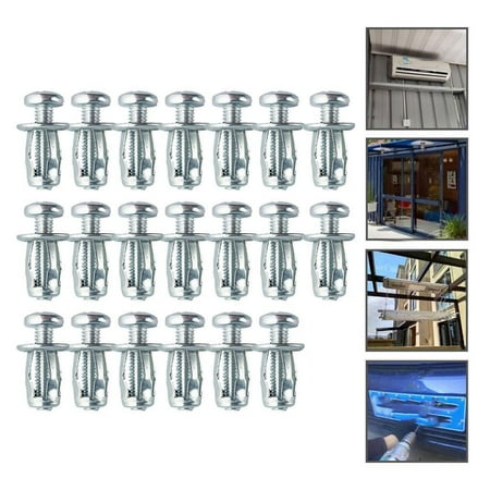 20 Pieces Nuts M6 Fixings Screw Petal Nut Expansion