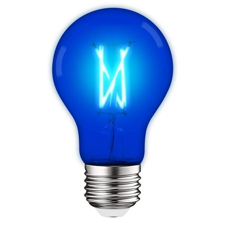 Luxrite A19 Edison LED Blue Light Bulb 4.5W=60W E26 Base Indoor Outdoor Decoration Party Holiday Lighting
Luxrite A19 Edison LED Blue Light Bulb 4.5W=60W E26 Base Indoor Outdoor Decoration Party Holiday Lighting