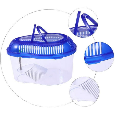 turtle tank 1PC Plastic Turtle Live Breeding Box Container Turtle Drying Platform Tank with Handle Cover - Size M
turtle tank 1PC Plastic Turtle Live Breeding Box Container Turtle Drying Platform Tank with Handle Cover - Size M