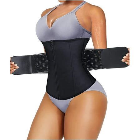 Junlan Women Waist Trainer Corset Cincher Belt Tummy Control Slimming Body Shaper Belly Workout Sport Girdle
Junlan Women Waist Trainer Corset Cincher Belt Tummy Control Slimming Body Shaper Belly Workout Sport Girdle