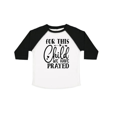 Inktastic Baby for This Child We Have Prayed Gift Toddler Boy or Toddler Girl T-Shirt
Inktastic Baby for This Child We Have Prayed Gift Toddler Boy or Toddler Girl T-Shirt