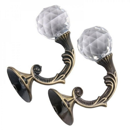 Clearance Sale Home 2Pcs crystal ball metal curtain hook Wall Tie Back Hanger Holder Curtain Hanging curtains tie back home supplies
Clearance Sale Home 2Pcs crystal ball metal curtain hook Wall Tie Back Hanger Holder Curtain Hanging curtains tie back home supplies