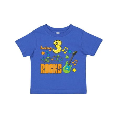 Inktastic Being Three Rocks- Third Birthday Gift Toddler Boy or Toddler Girl T-Shirt
Inktastic Being Three Rocks- Third Birthday Gift Toddler Boy or Toddler Girl T-Shirt