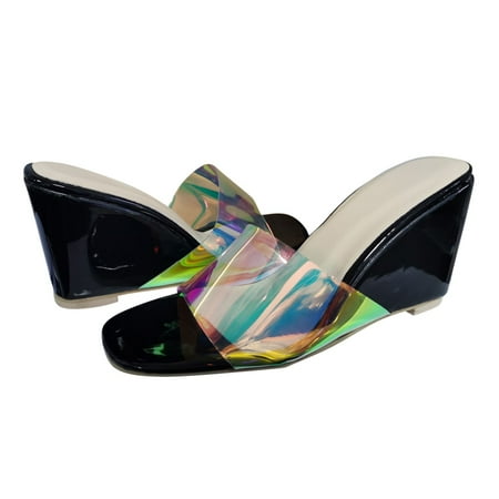 Cathalem Shoes Summer Slippers Women’s Sandals Roman Beach Open Fashion Wedges Toe Women s Slipper Womens Slippers S Black 8.5
Cathalem Shoes Summer Slippers Women’s Sandals Roman Beach Open Fashion Wedges Toe Women s Slipper Womens Slippers S Black 8.5