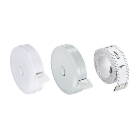 Uxcell 3pcs 150cm Soft Retractable Measuring Tape with 150cm White Soft Ruler White Cool Blue
Uxcell 3pcs 150cm Soft Retractable Measuring Tape with 150cm White Soft Ruler White Cool Blue