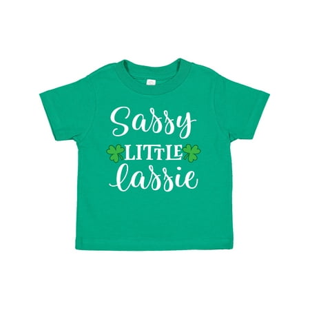 Inktastic St Patricks Irish Lassie Gift Toddler Toddler Girl T-Shirt