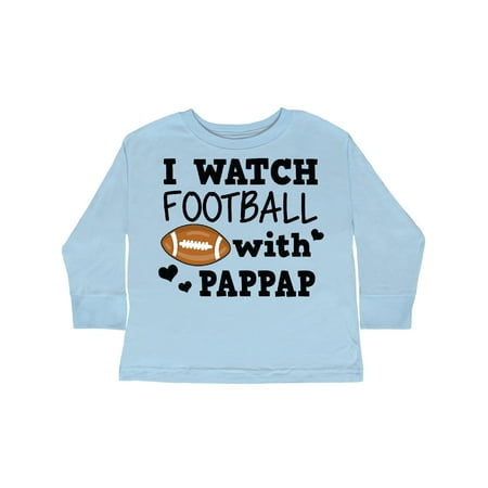 Inktastic I Watch Football with My Pappap Gift Toddler Boy Girl Long Sleeve T-Shirt
Inktastic I Watch Football with My Pappap Gift Toddler Boy Girl Long Sleeve T-Shirt