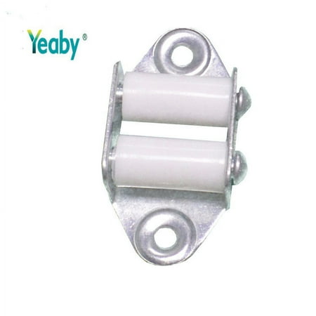 HOMEMAXS 6pcs Roller Shades Mounting Aluminum Alloy Guides Roller Blinds Webbing Guides