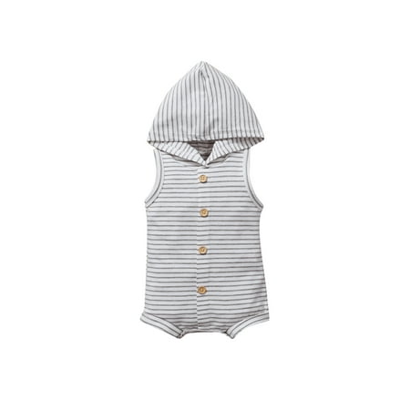 jaweiw Baby Girls Boys Stripe Print Jumpsuit Toddler Boy Girl Short Sleeve Short Pants Button Hooded Romper
jaweiw Baby Girls Boys Stripe Print Jumpsuit Toddler Boy Girl Short Sleeve Short Pants Button Hooded Romper