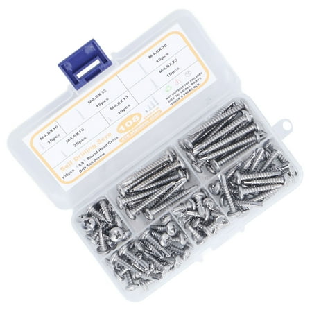 Round Head Screws Self Drilling Screw Rustproof Wide Application 410 Stainless Steel M4.8 For Machine
Round Head Screws Self Drilling Screw Rustproof Wide Application 410 Stainless Steel M4.8 For Machine
