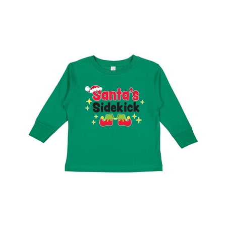 Inktastic Santa s Sidekick with Santa Hat and Elf Feet Gift Toddler Boy or Toddler Girl Long Sleeve T-Shirt
Inktastic Santa s Sidekick with Santa Hat and Elf Feet Gift Toddler Boy or Toddler Girl Long Sleeve T-Shirt