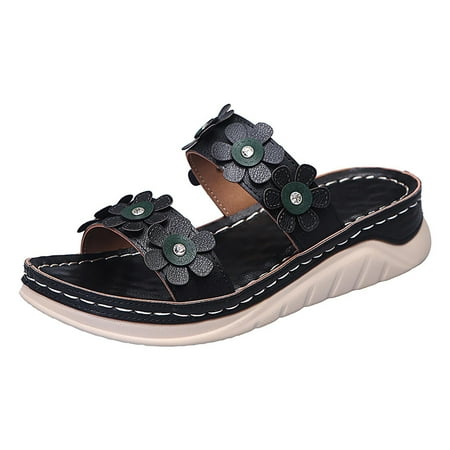 Tagold New Wedge Heel Hollow Stud Flower Sandals Women s Fish Mouth High Heel Sandals Black 42
Tagold New Wedge Heel Hollow Stud Flower Sandals Women s Fish Mouth High Heel Sandals Black 42