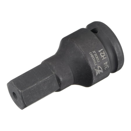 Uxcell 21mm Impact Hex Bit Socket 3/4 Drive 80mm Length CR-MO Steel Metric Sizes
Uxcell 21mm Impact Hex Bit Socket 3/4 Drive 80mm Length CR-MO Steel Metric Sizes