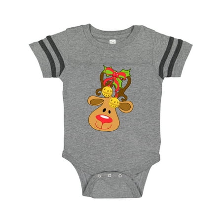 Inktastic Cute Christmas Reindeer with Bells Gift Baby Boy or Baby Girl Bodysuit
Inktastic Cute Christmas Reindeer with Bells Gift Baby Boy or Baby Girl Bodysuit