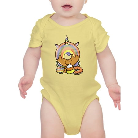 Unicorn Donut With Candycorn Bodysuit Infant -Image by Shutterstock 12 Months
Unicorn Donut With Candycorn Bodysuit Infant -Image by Shutterstock 12 Months