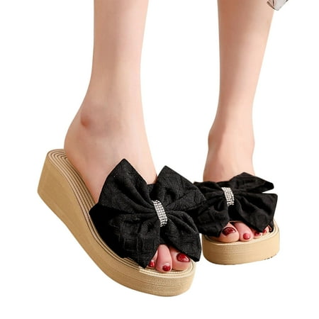 PEASKJP Sandals for Women Dressy Summer Women Trendy Anti-Slip All Around Breathable Summer Round Toe Slippers Thong Strappy Summer Shoes Black 7
PEASKJP Sandals for Women Dressy Summer Women Trendy Anti-Slip All Around Breathable Summer Round Toe Slippers Thong Strappy Summer Shoes Black 7