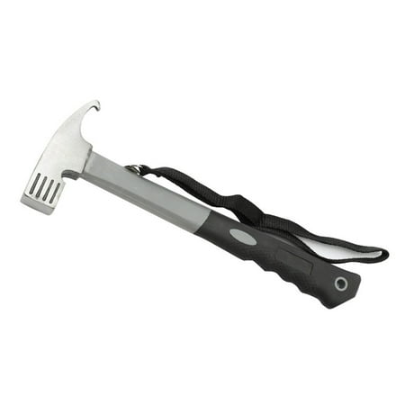 Wanwan 2 In 1 Reliable Tent Nail Hammer Large Hammer Head Area Wear-resistant Accessories Practical Camping Hammer for Ground Pegs
Wanwan 2 In 1 Reliable Tent Nail Hammer Large Hammer Head Area Wear-resistant Accessories Practical Camping Hammer for Ground Pegs